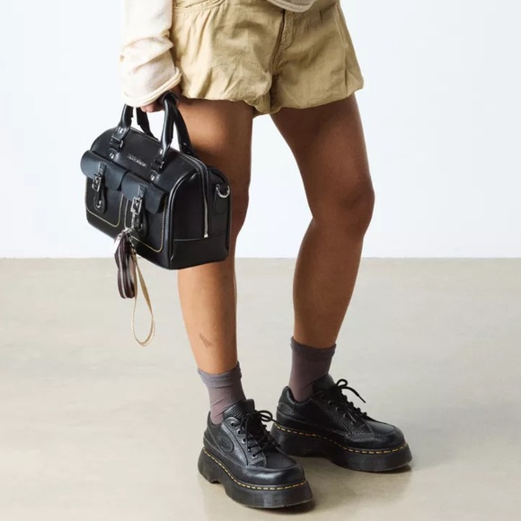 Dr. Martens Black Platform Loafers - Picture 2 of 8